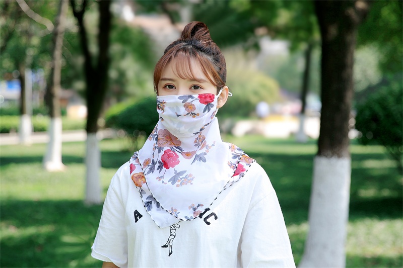 Summer sun mask women's scarf mask to cover the face and neck dust driving cycling thumbnail