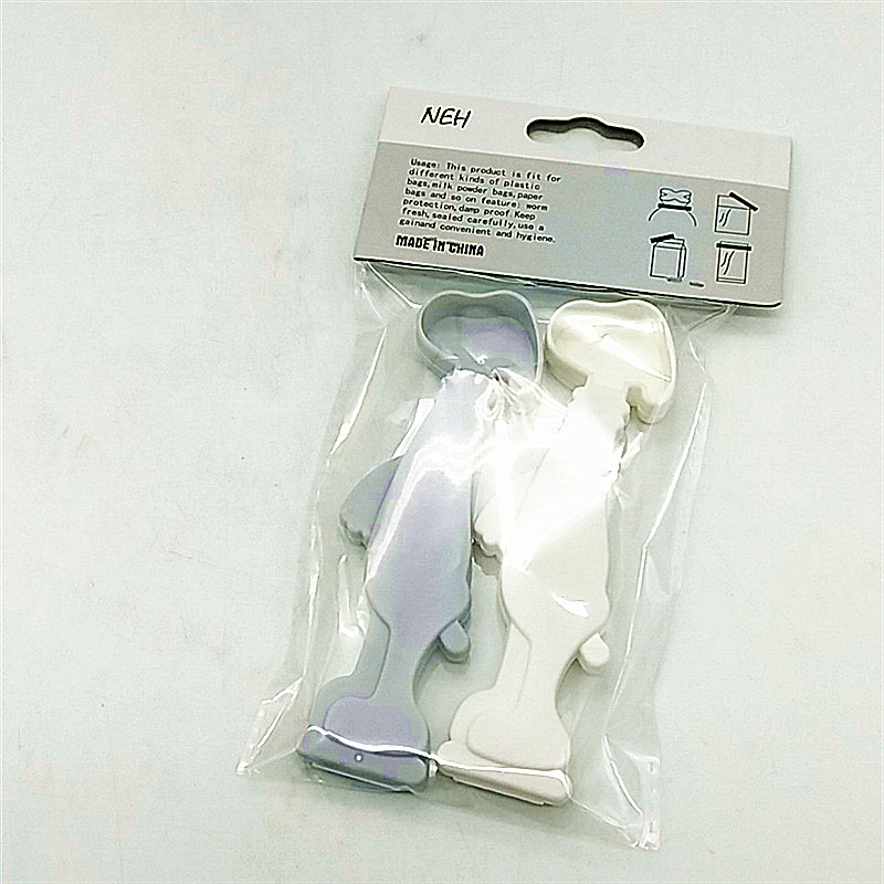 卡通封口夹食物保鲜密封夹食品袋封口器塑料袋零食夹细节图