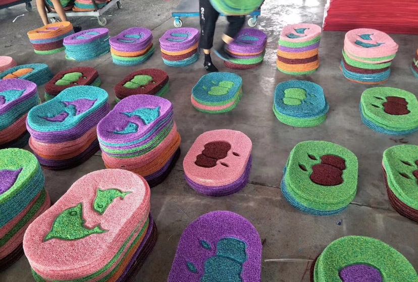 椭圆双色拼图50/70苹果，海豚，脚丫