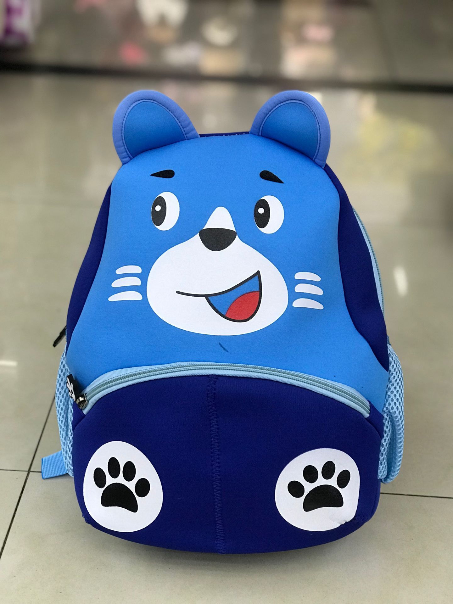 Diving material, puppy backpack, pirate children's backpack, dinosaur cartoon schoolbag, owl student schoolbag details Picture