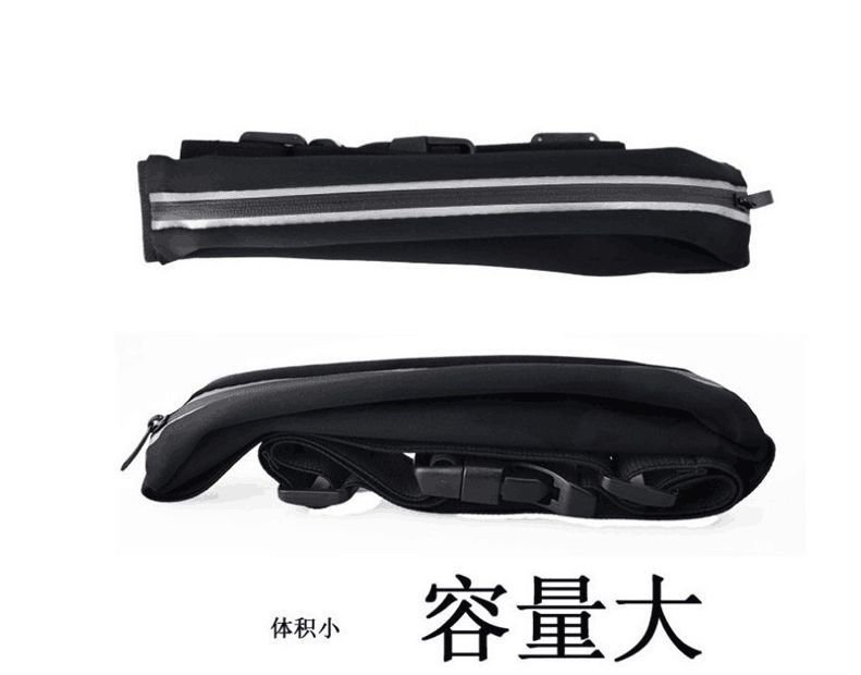GO BELT outdoor sports backpack waist bag mobile phone moisture-proof simple hiking portable waterproof belt pull details Picture