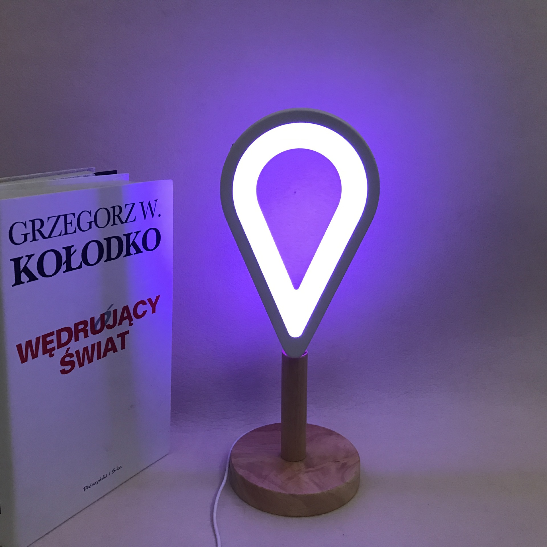 Colorful desk lamp Simple creative desk lamp bed decorative desk lamp