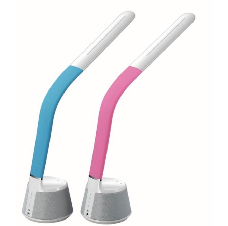 义乌好货 蓝牙音晌 LED护眼台灯 5档可调色温 插电usb小台灯