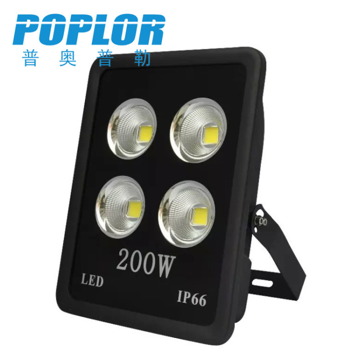 LED Floodlight 200W thin focus floodlight Floodlight waterproof outdoor engineering lighting