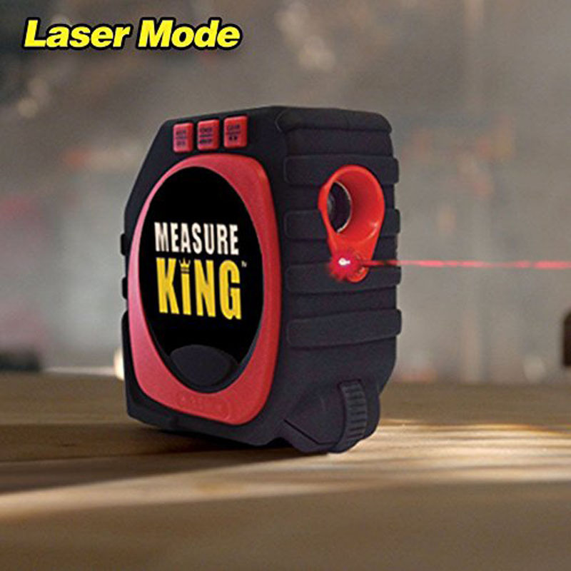 TV product hot style measure king 3 combined with 1 measuring tape rolling tape laser digital tape
