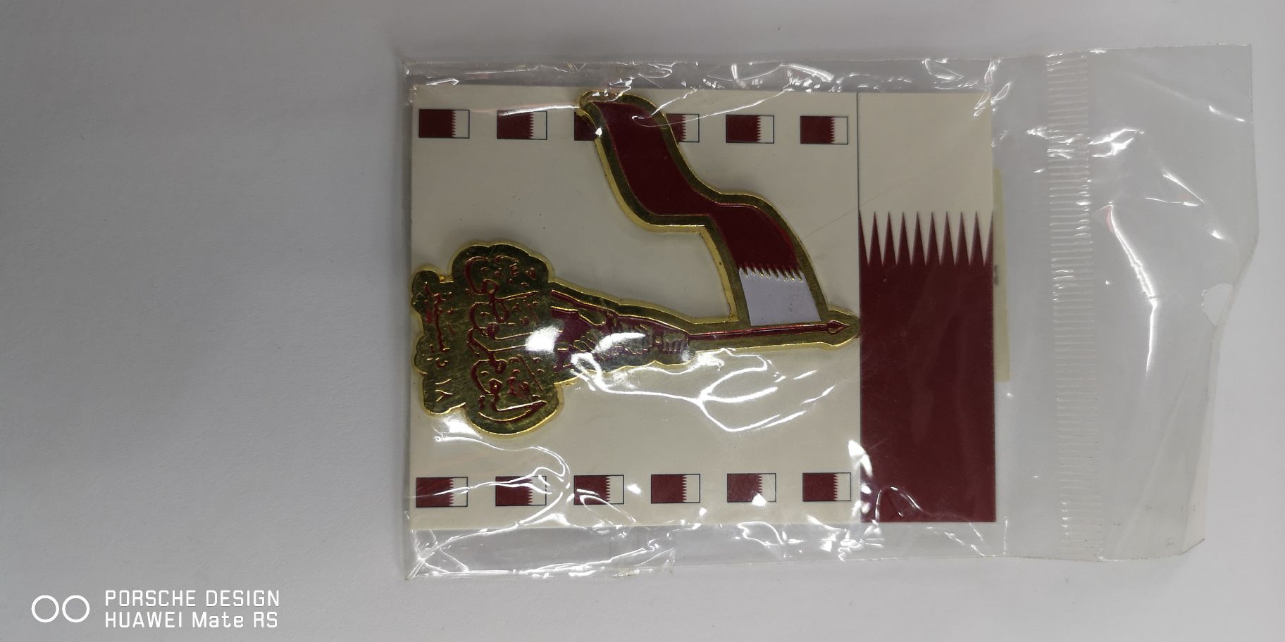 卡塔尔胸章，徽章产品图