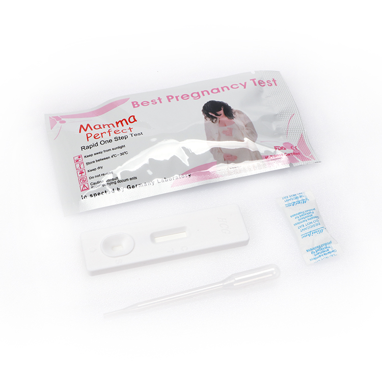 Disposable pregnancy test products, pregnancy test cards, pregnancy test strips, MAMMA Application Scenario