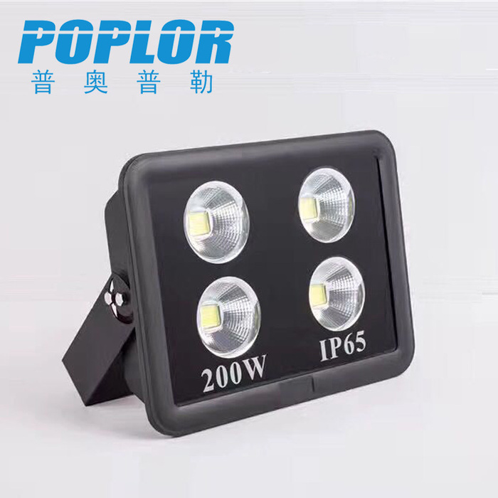 LED Floodlight 200W thick floodlight Floodlight waterproof outdoor engineering lighting