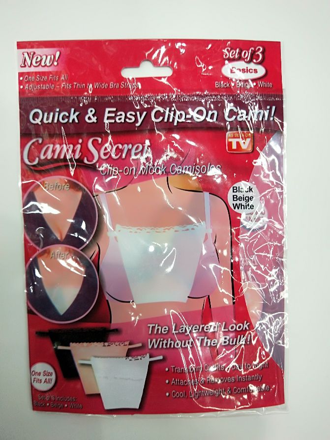 cami secret无痕抹胸内衣防走光抹胸衣遮胸衣