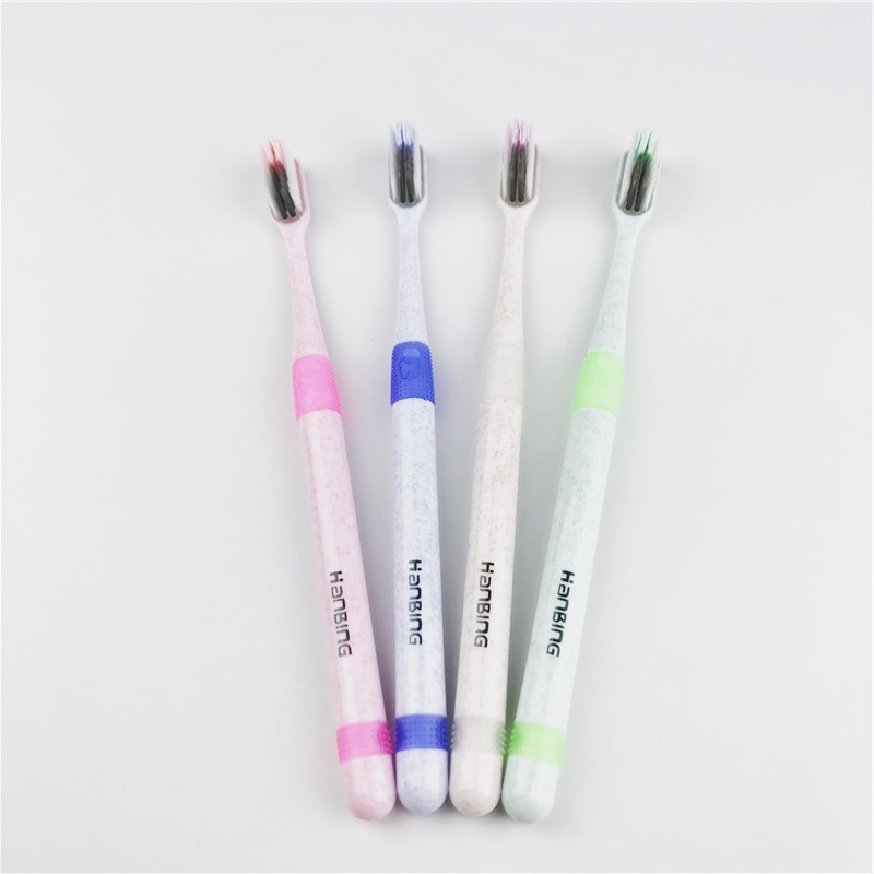 韩冰 385进口刷丝螺旋软毛牙刷细节图