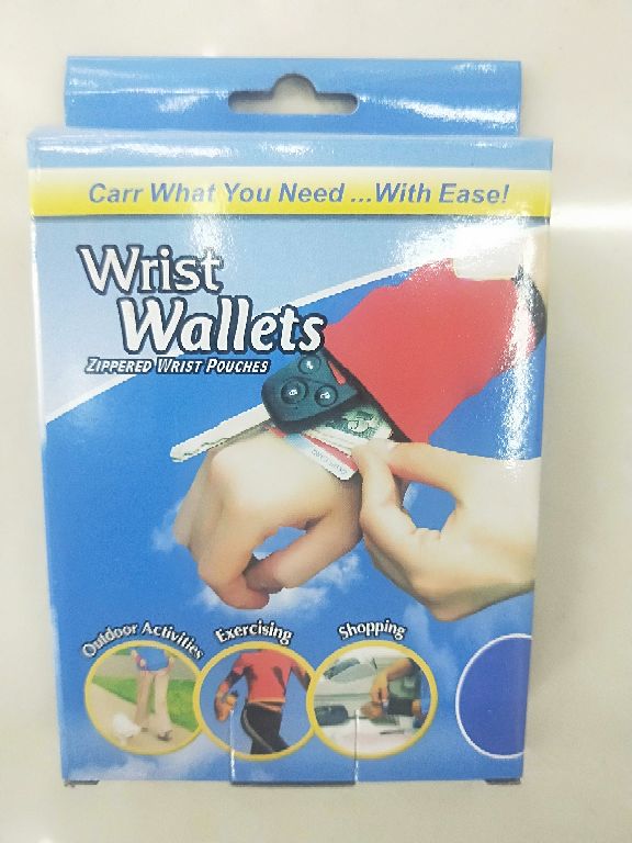 wrist wallets运动户外多功能手腕包零钱钥匙包吸汗