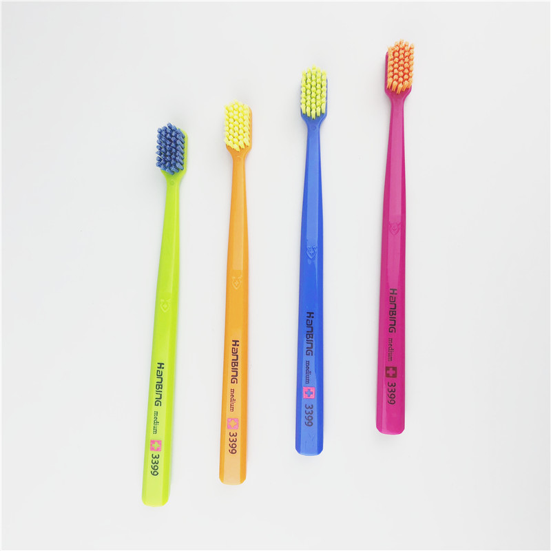 韩冰379双支进口刷毛中性毛超值特惠牙刷