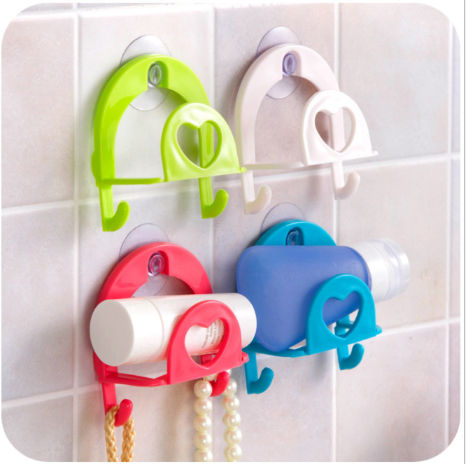 In the kitchen, vacuum wall-mounted cleaning sponge hooks, sink shelves, suction cups and miscellaneous racks are often used details Picture