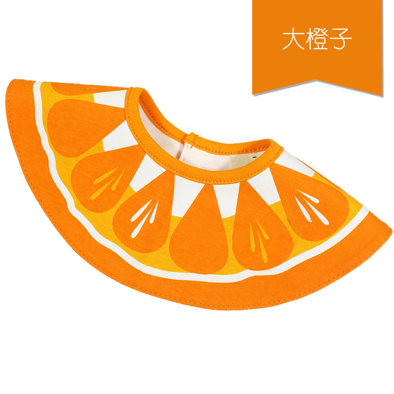 Shirley baby round fruit bib