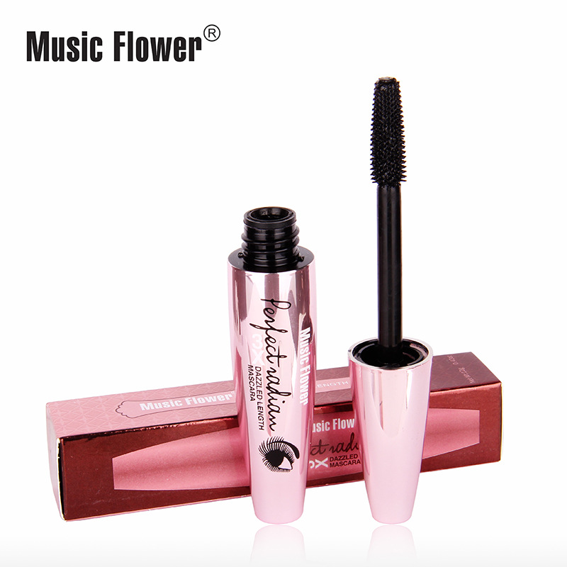 Music Flower沁彩 化妆品批发炫长卷翘防晕染睫毛膏炫浓密型m1042