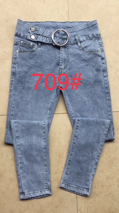 New stretch long light colored girl denim shorts n2