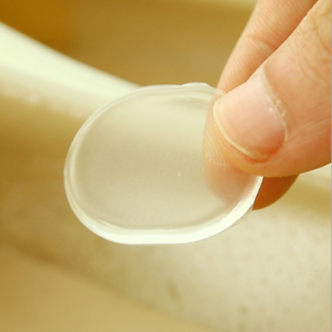 男女鞋水晶前脚掌半码垫隐形透明防滑后脚贴后跟帖防磨脚硅胶高跟细节图