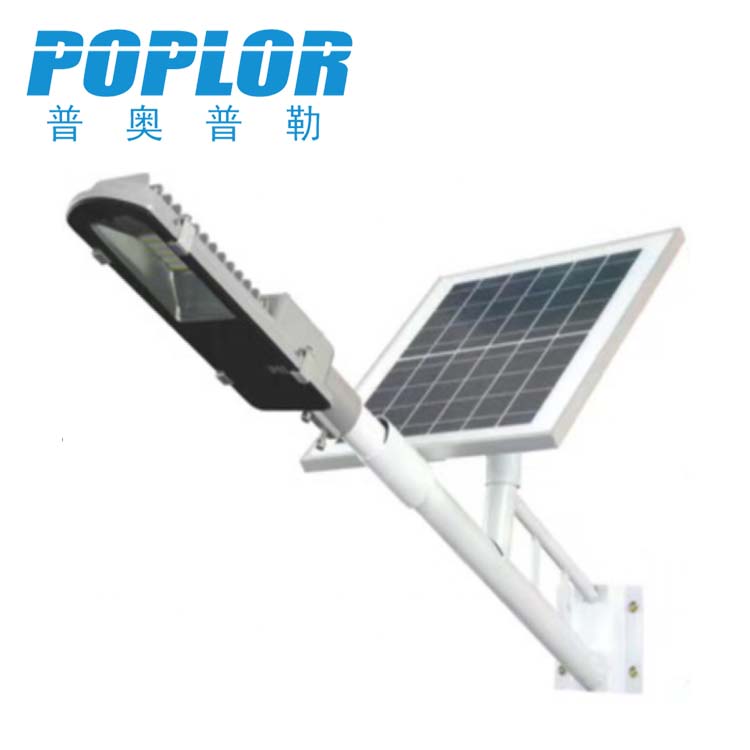 LED solar street light head 30W light control with remote control street light garden light waterproof toothbrush street light