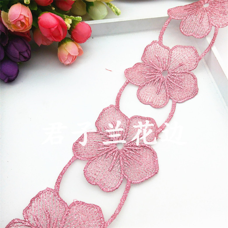 High-end barcode gold line flower Application Scenario