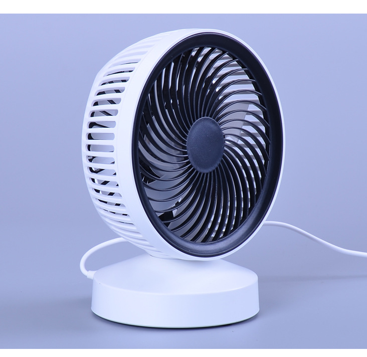 New creative desk small fan 2000 mA USB charging student desktop bed