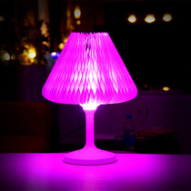 The new colorful mini LED lamp USB charging folding colorful lights