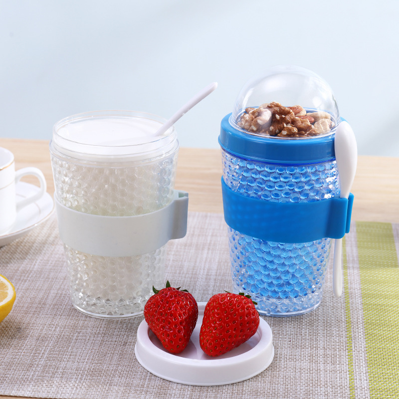 双层冰杯奶昔杯冰激凌杯沙拉杯果汁杯沙冰杯