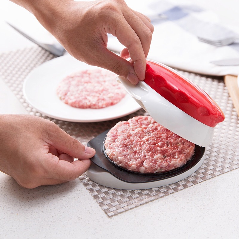 Kitchen gadgets: VELEKA hamburger meat press, hamburger Patty press, handheld hamburger meat press, vegetable cutter details Picture