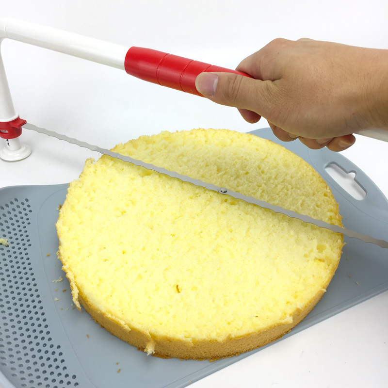 Cake grader Baking utensils Stainless steel slicer Cake slicer Adjustable slitter