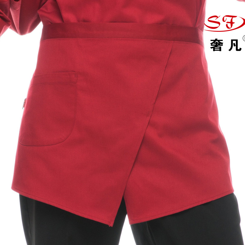 政昊奶茶店服务员工作男女围裙半身围裙美厨家居厨房做饭围腰餐厅产品图