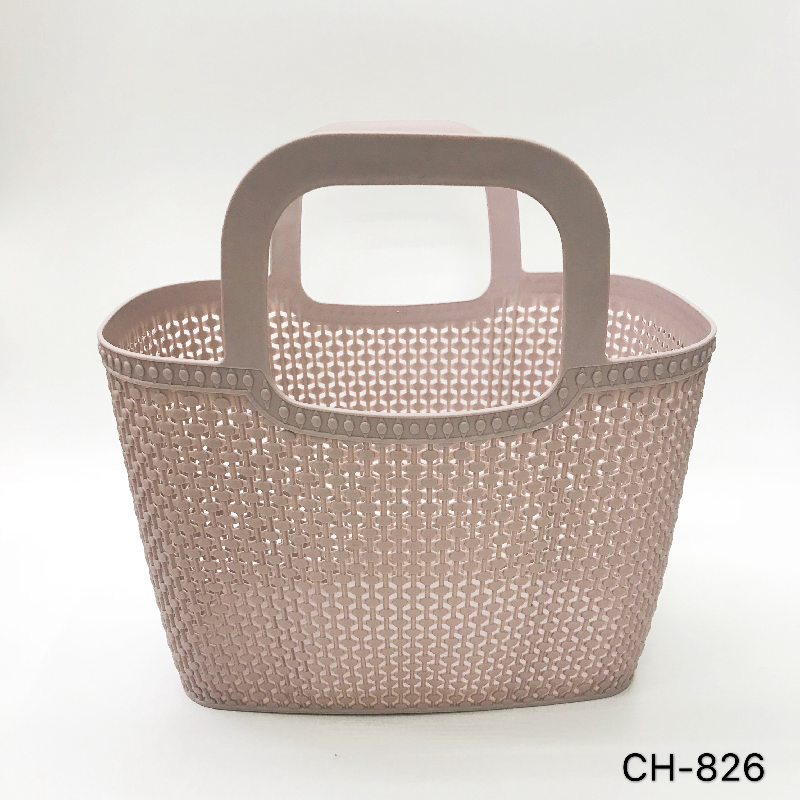 大号浴篮手提洗澡篮浴室浴筐可爱澡篮装洗漱用品洗浴蓝杂物收纳框