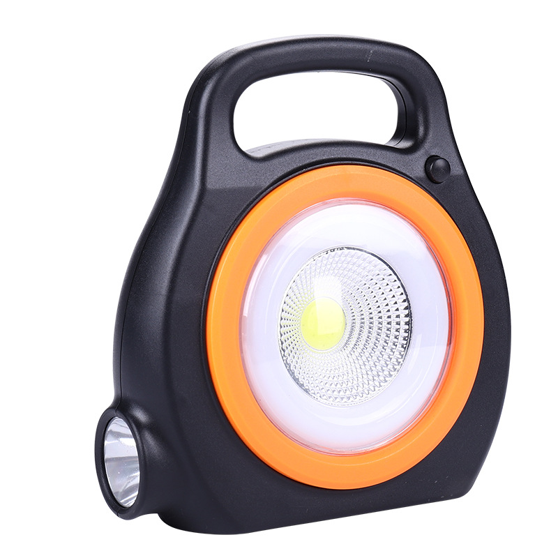 COB projection lamp Outdoor portable work lamp Camping high brightness projection lamp