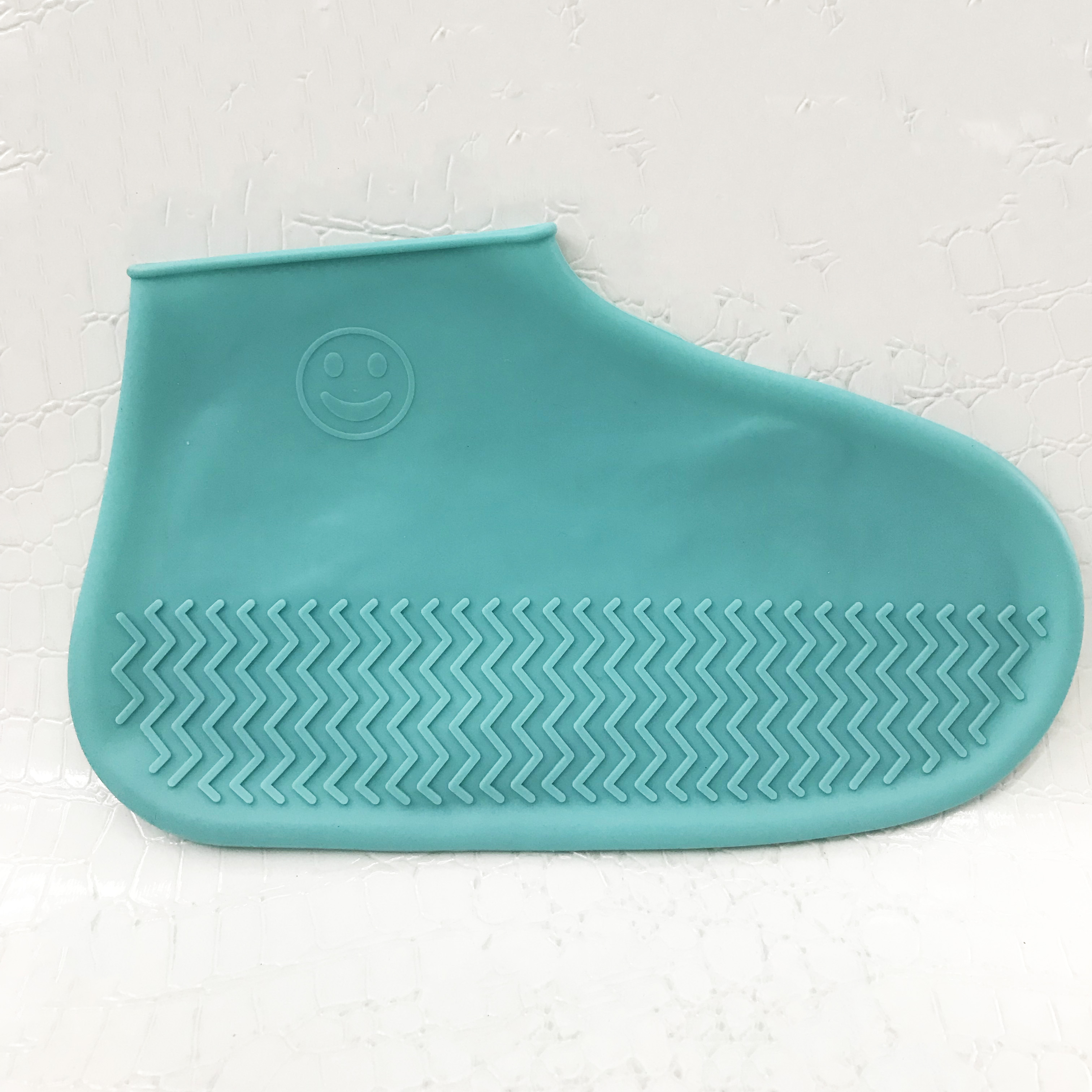 新款 户外雨天防水鞋套防雨防滑加厚耐磨 防水硅胶鞋套产品图