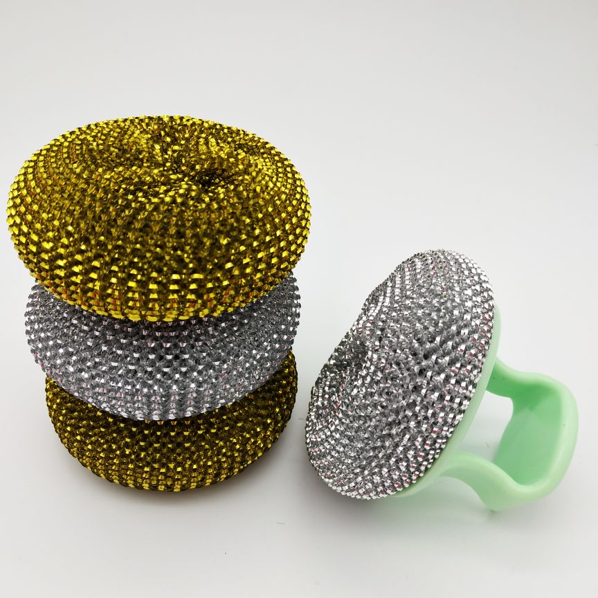 塑料锅刷 刷锅球 手柄刷