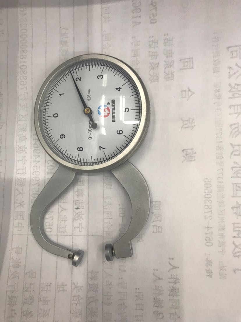 数显测厚仪 公制/英制转换按键产品图