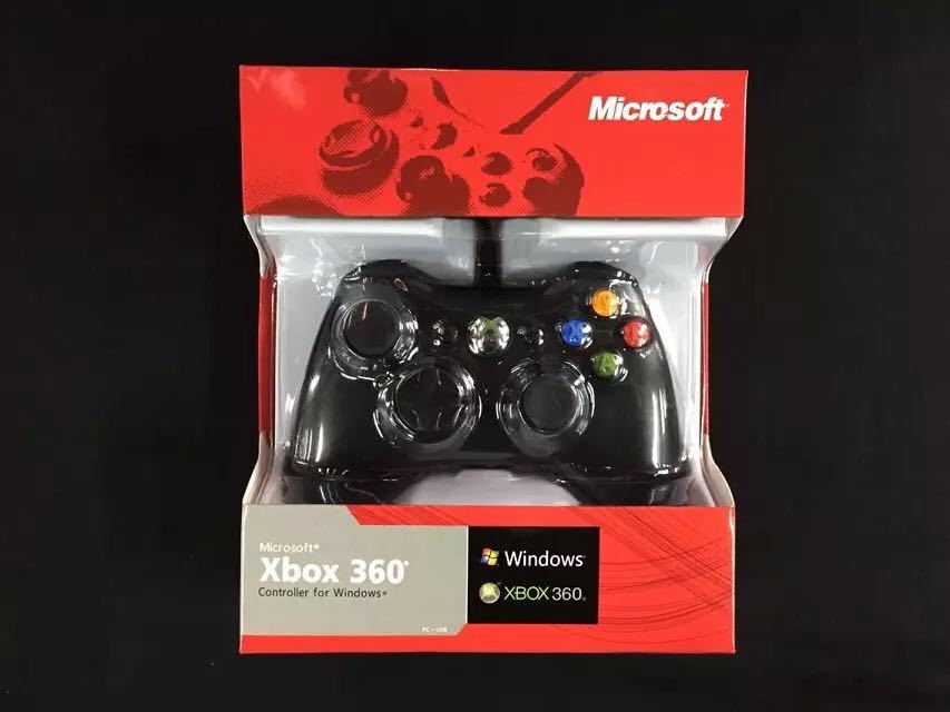 XBOX360有线手柄 PC电脑游戏手柄 带震动XBOX360手柄Slim细节图