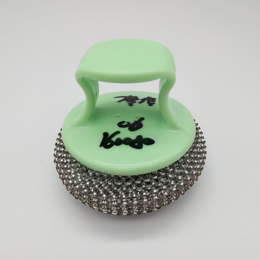 塑料锅刷 刷锅球 手柄刷细节图