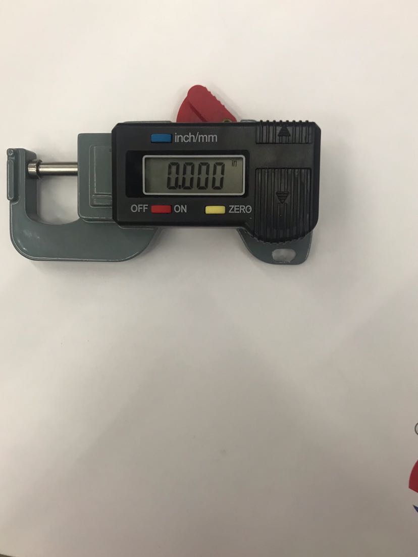 数显测厚仪 公制/英制转换按键