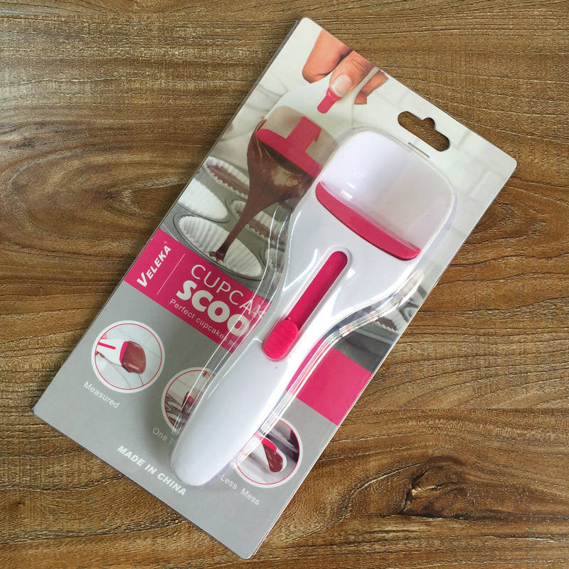 VELEKA paper cups, chocolate cake spoons, silicone baking tools, cake spatulas details Picture