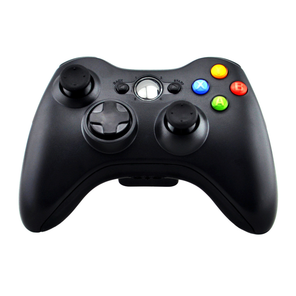厂家直销XBOX360无线2.4G游戏手柄 兼容PC电脑游戏控制器批发定制