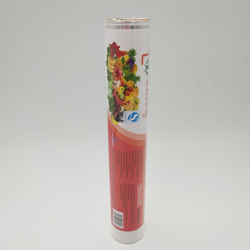 Disposable plastic wrap