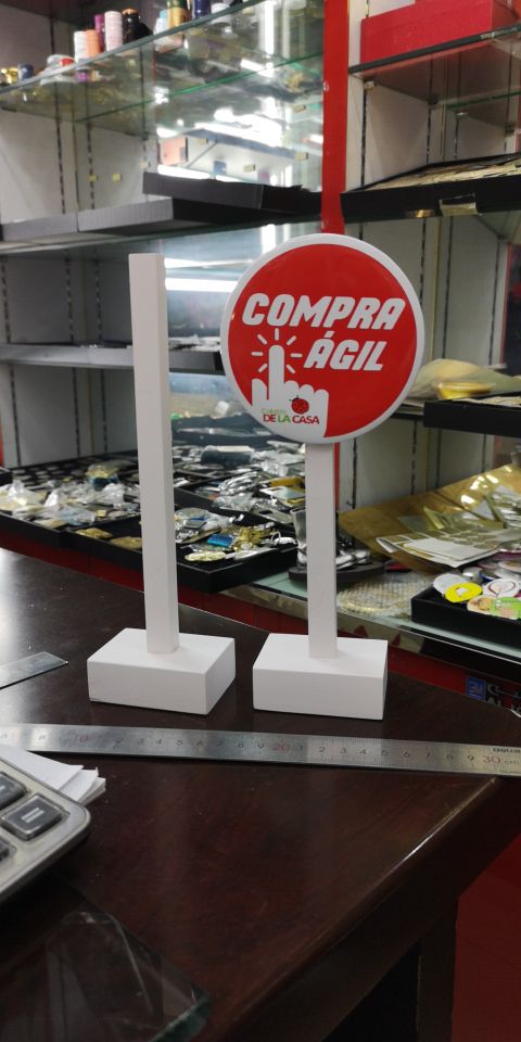 Nameplate, table sign, signboard Specification image