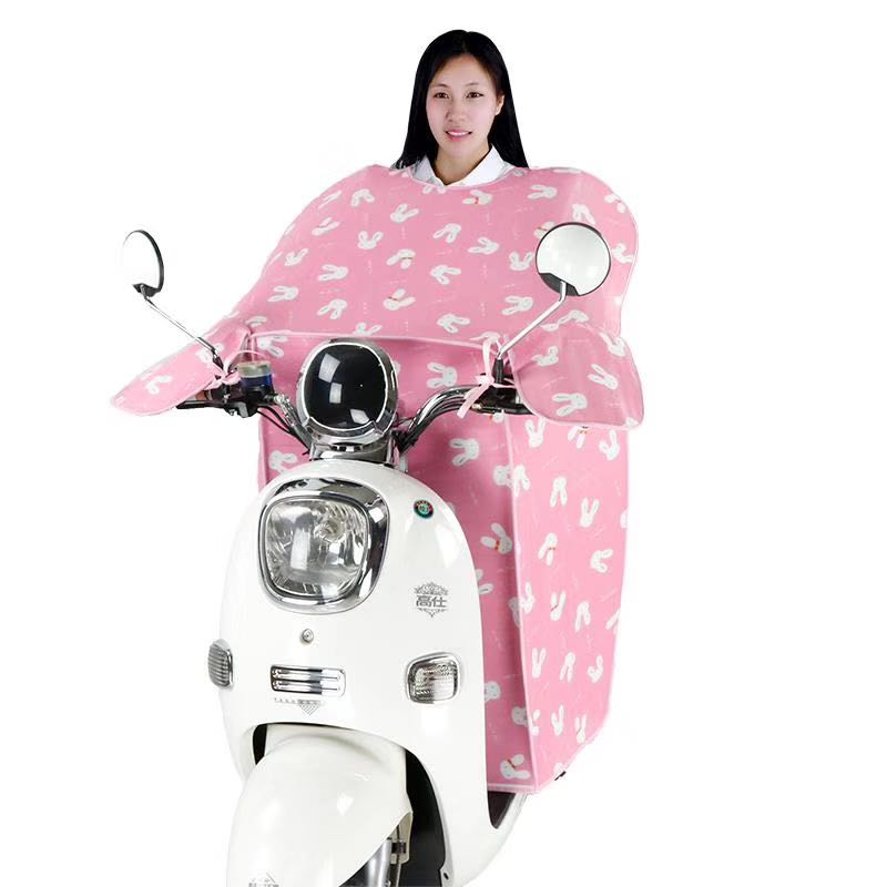 Summer electric bike windshields, electric bike and motorcycle windshields, electric vehicle sunshades, summer sun protection quilts Specification image