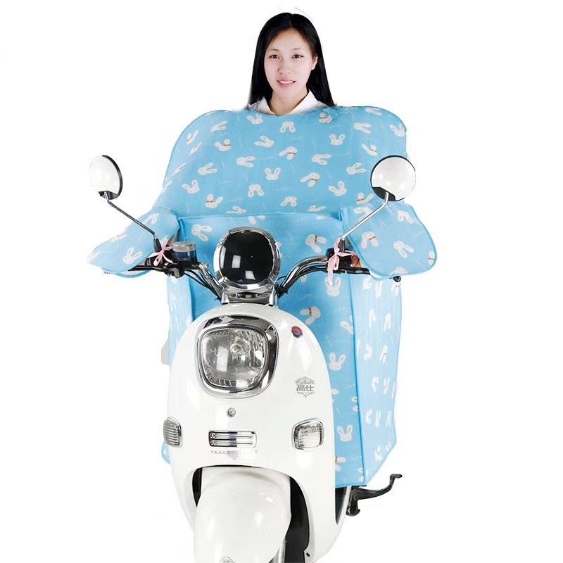 Summer electric bike windshields, electric bike and motorcycle windshields, electric vehicle sunshades, summer sun protection quilts details Picture