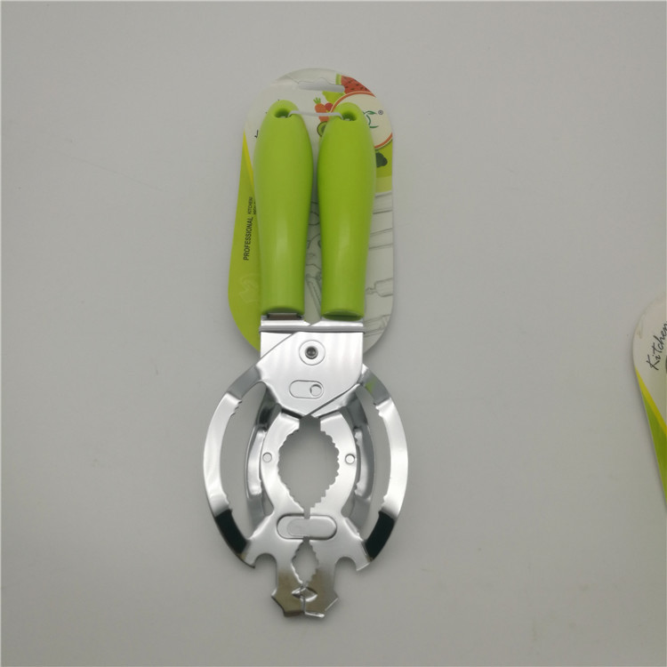 Plastic Handle Stainless Steel Multi-Purpose Bottle Opener Can Opener New Garlic Press Multi-Functional Eco-Friendly Kitchen Gadgets Application Scenario