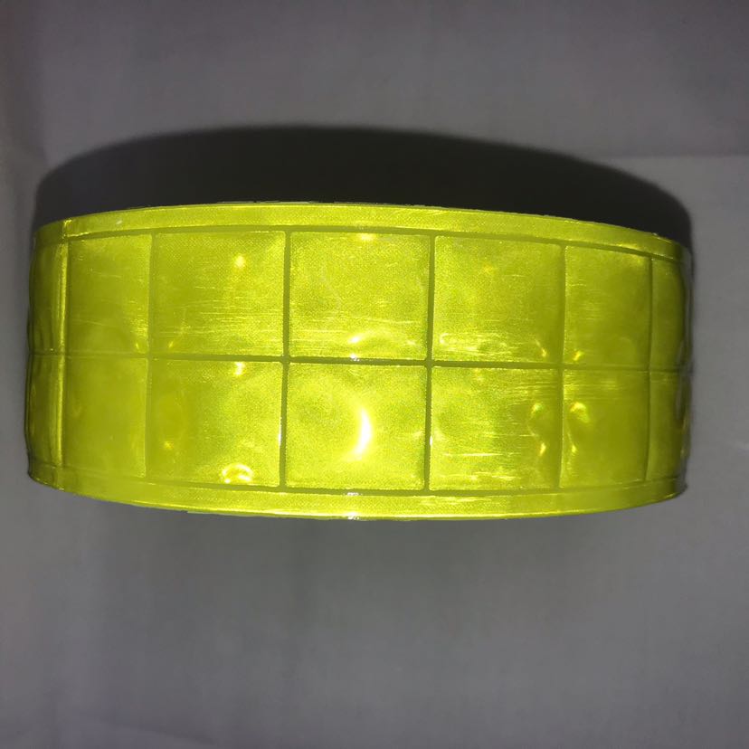5厘米晶格反光条夜光安全警示反光标识夜光夜跑衣物辅料反光材料