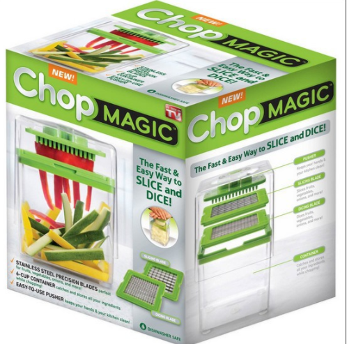 magic chop Press potato slices and diced potatoes Multi-function manual vegetable cutter Practical in the kitchen