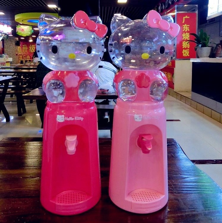 Hello Kitty 8-cup Mini water Dispenser, children's cartoon healthy life Office small KT Cat water dispenser Specification image