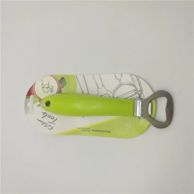 Stainless Steel Can Opener With Plastic Handle Beer Opener And Soda Extractor Core Extractor One Line Soda Extractor