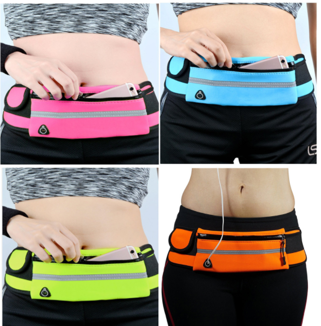 Water bottle waist bag, outdoor sports waist bag, fitness running waist bag, waterproof and anti-theft mobile phone waist bag, close-fitting cycling waist bag details Picture