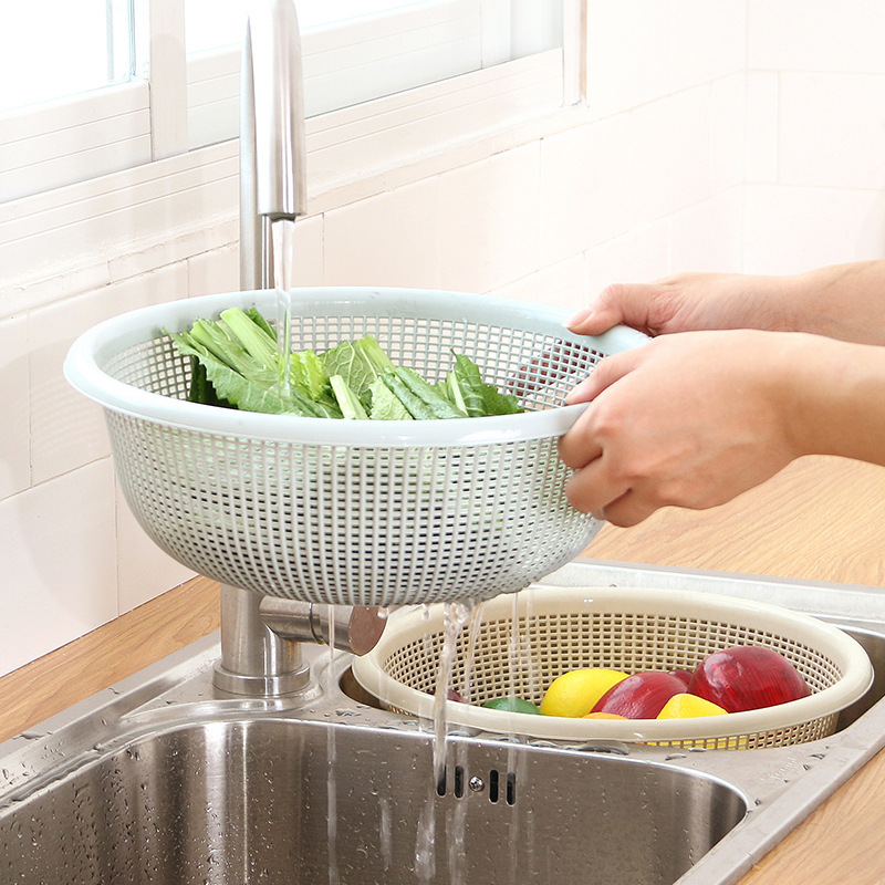 沥水篮、盆实物图